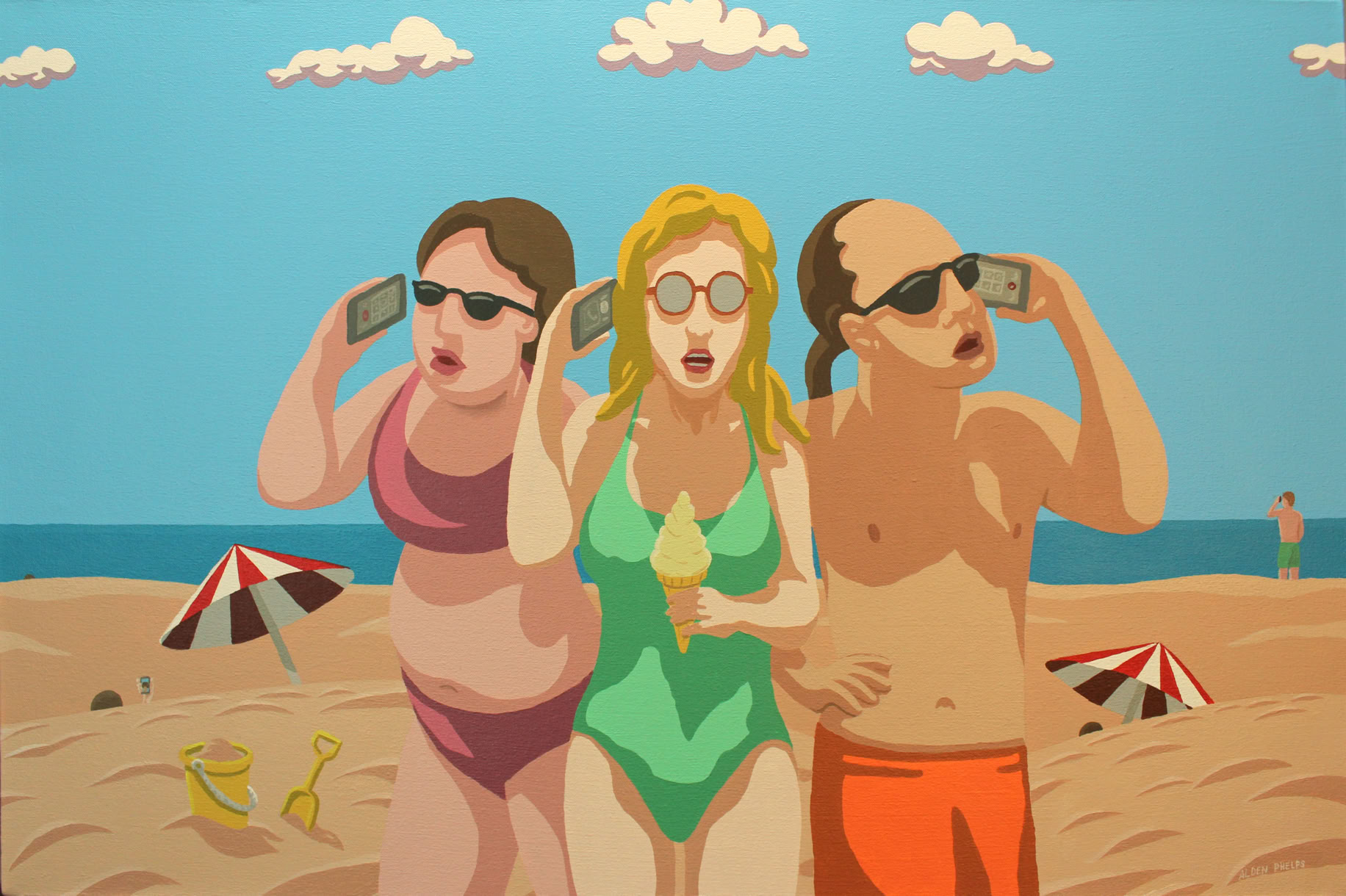 acrylic on canvas; 24x36"; $1000; 